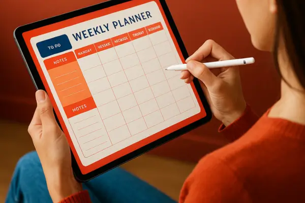 Planner digital: o que mudou na minha rotina desde que testei