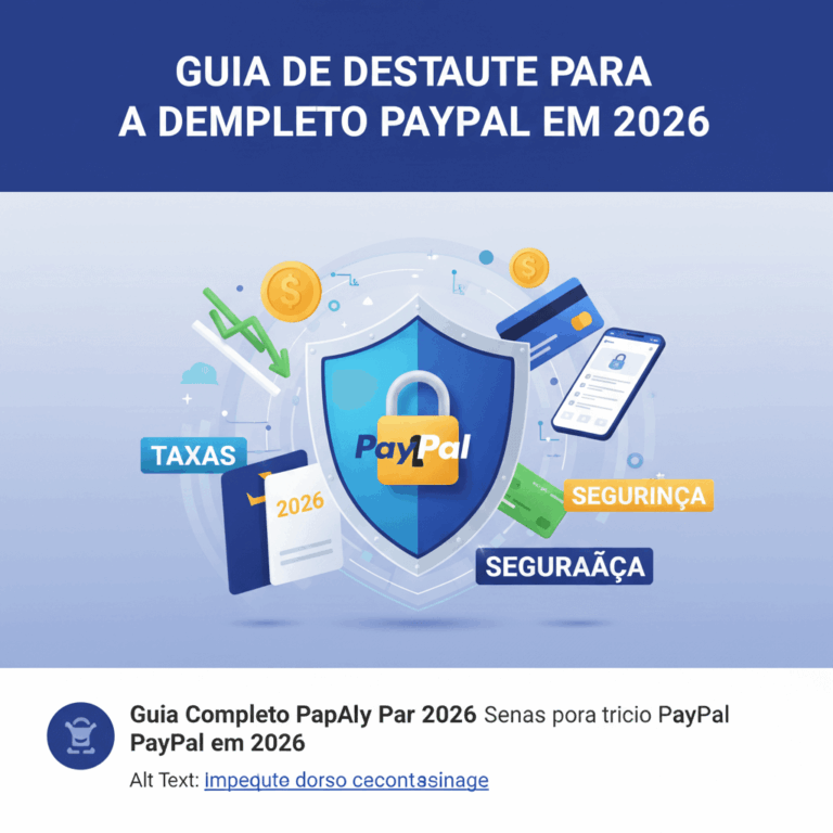 Tudo Sobre PayPal em 2026: Guia Completo de Taxas e Segurança